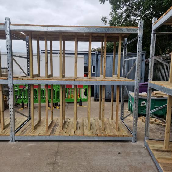 Galvanised Pallet Racking System