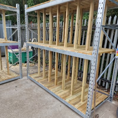 Galvanised Pallet Racking System