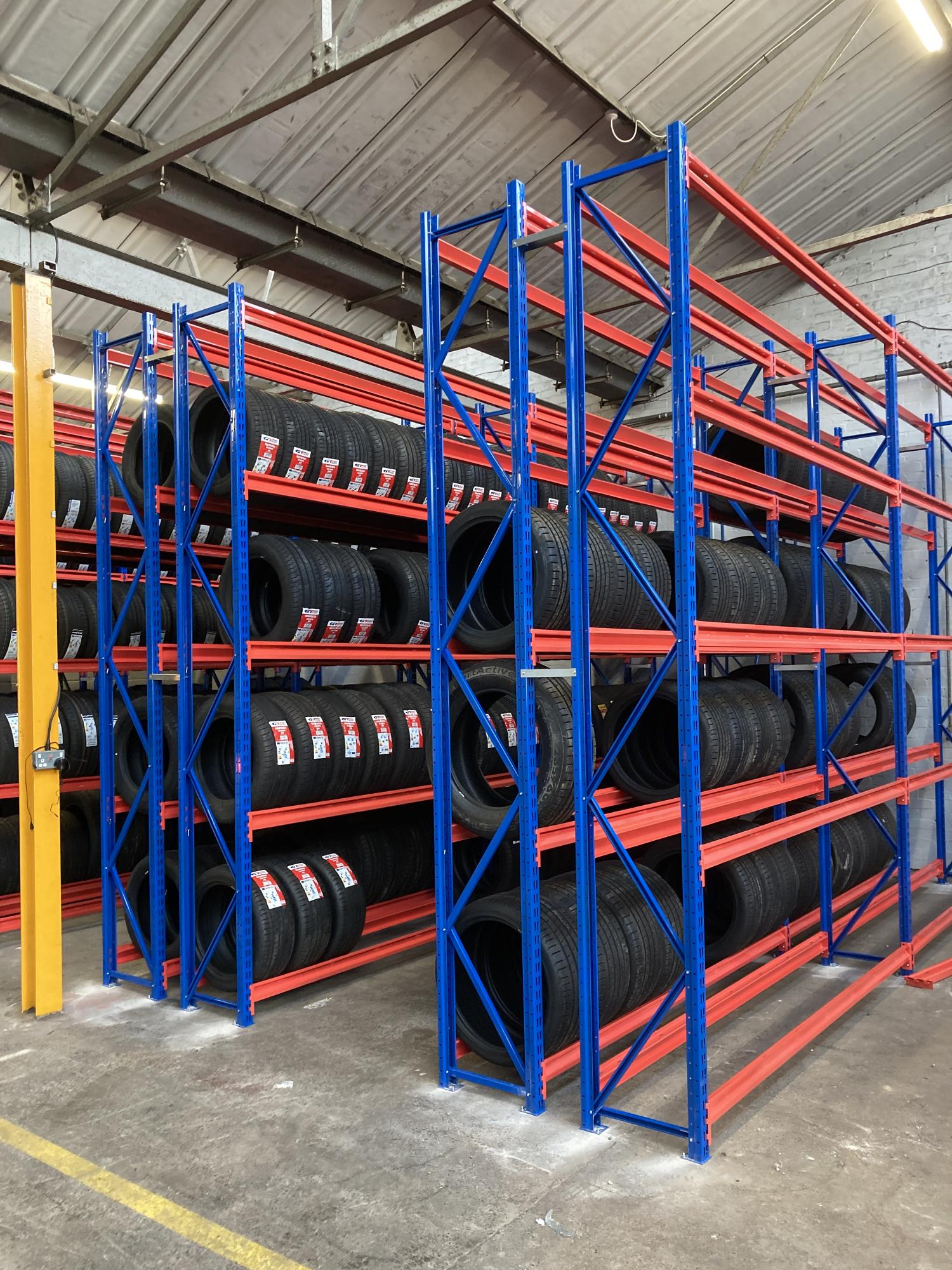 Tyre Racking for a Tyre Wholesaler