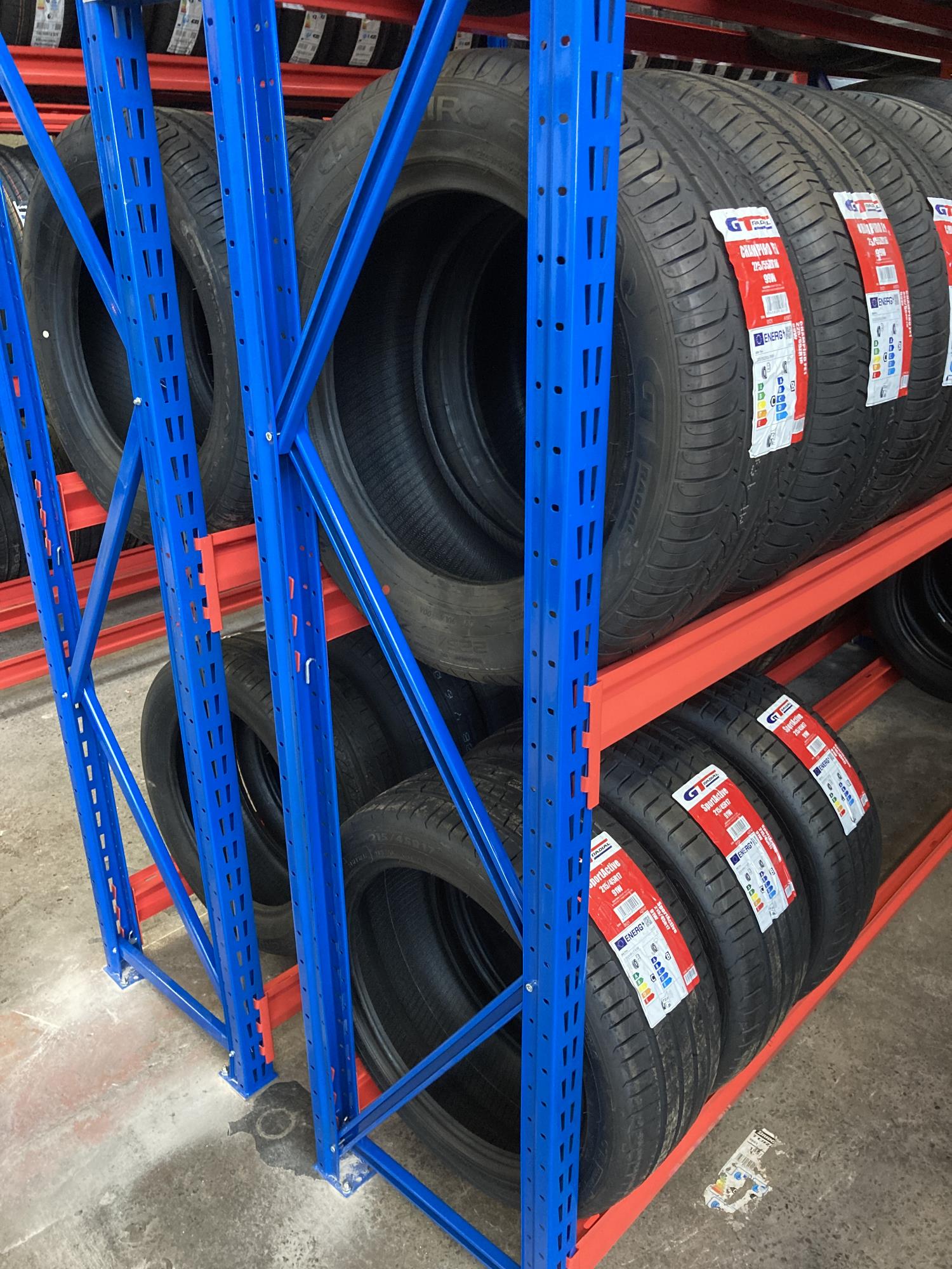 Tyre Racking for a Tyre Wholesaler