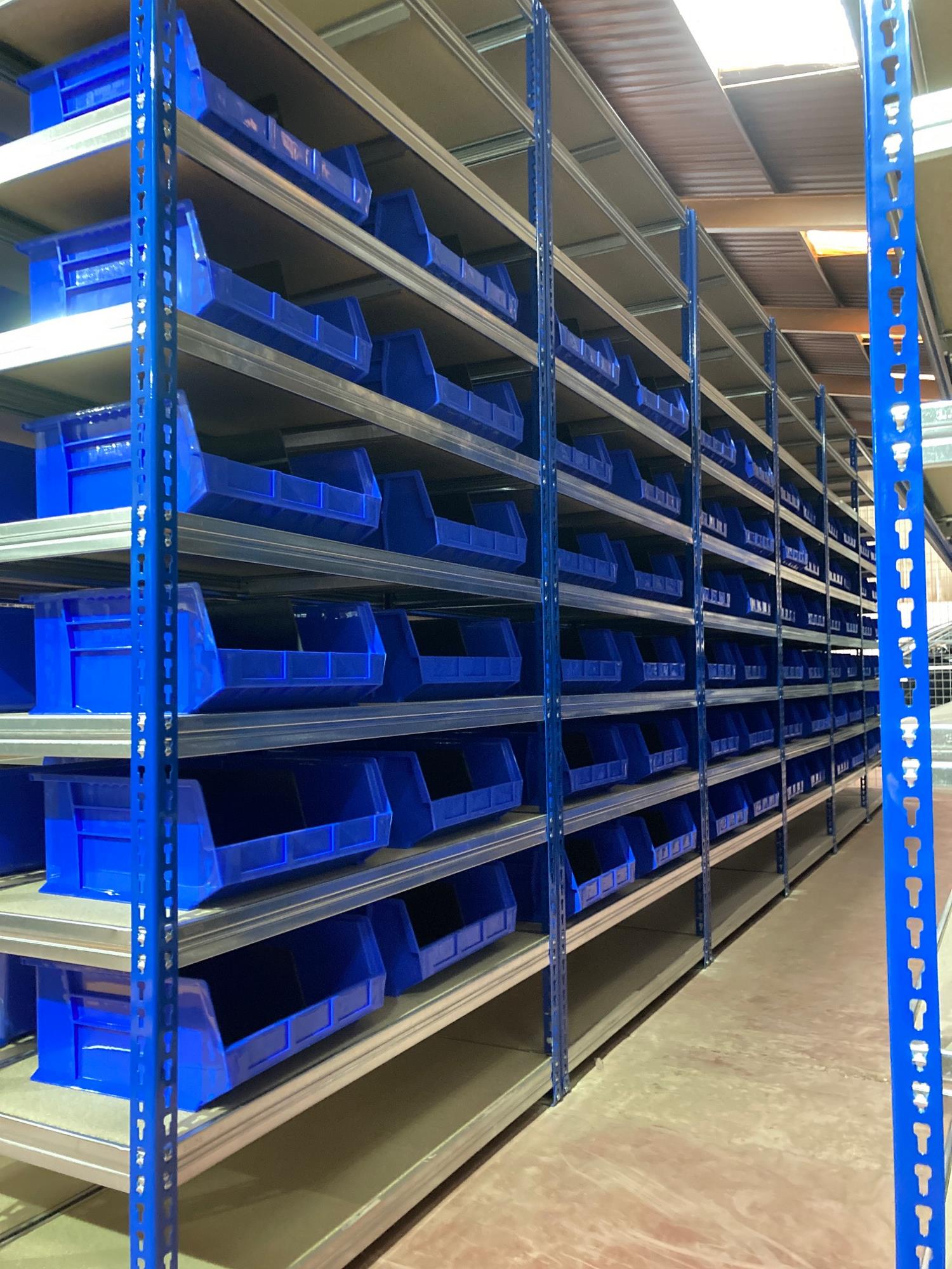 New high-density parts department